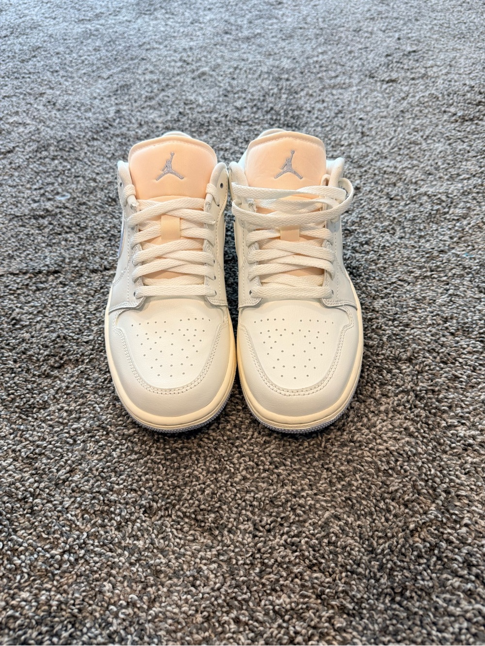 NEW - Size 7M/8.5W - Air Jordan 1 Low Women’s Sail Ghost Sneakers - DC0774-106 - Picture 2 of 9